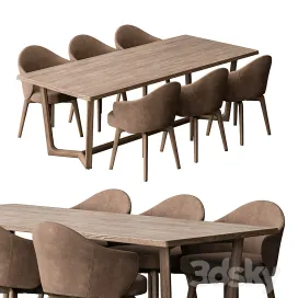 Dinning Table Wooden Set